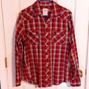 Fossil Snap Button Shirt